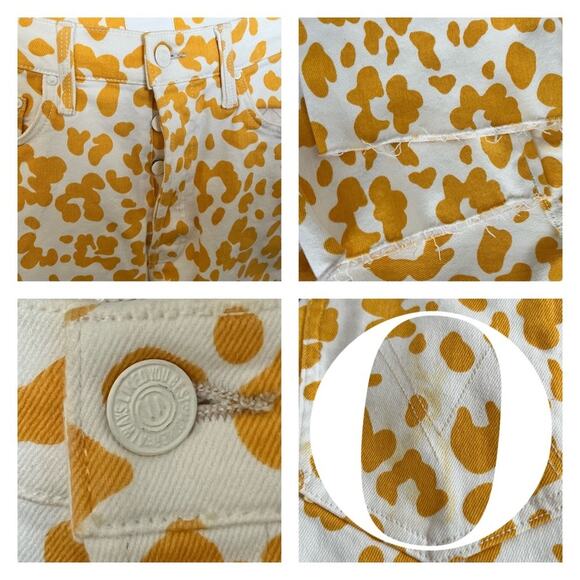 Mother The Curbside Heel Fray High Rise Jeans In Second Chance Size 27 - Picture 9 of 13